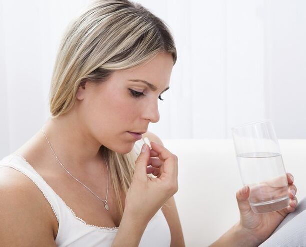 Vermixin се измива с чиста вода